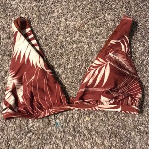 Oneill burnt orange bikini top